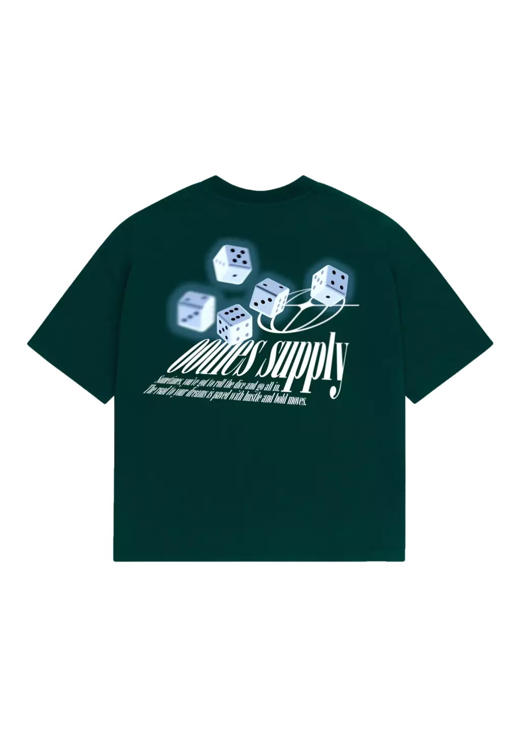 Camiseta Oodles Dice - Verde