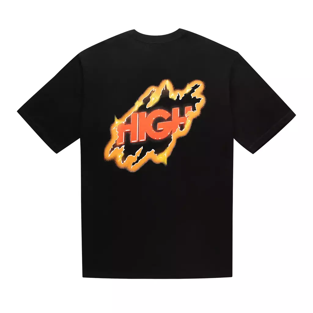 Camiseta HIGH Ragged - Black
