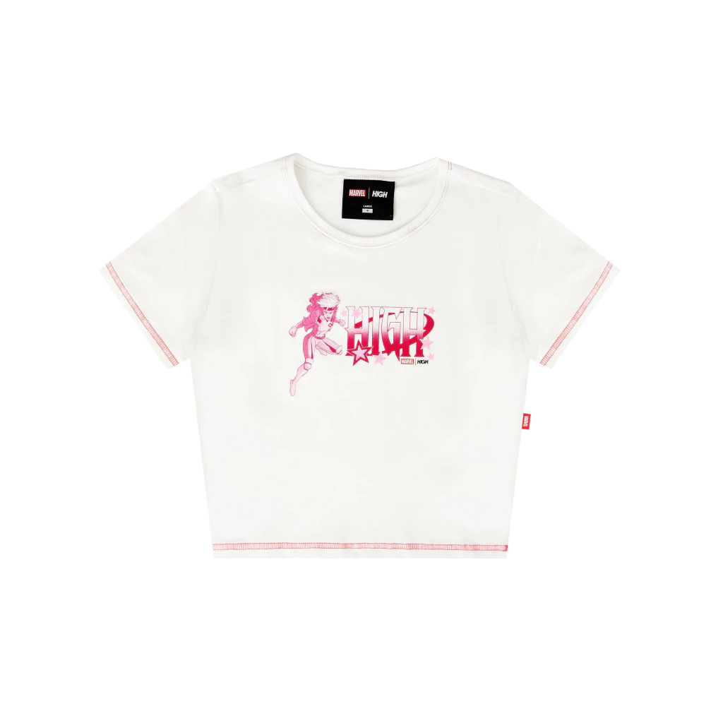 Baby Tee HIGH Rogue - White