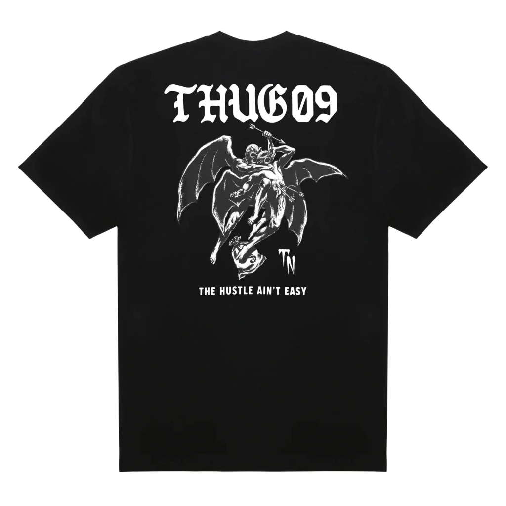 Camiseta Thug Nine Hostage - Preta