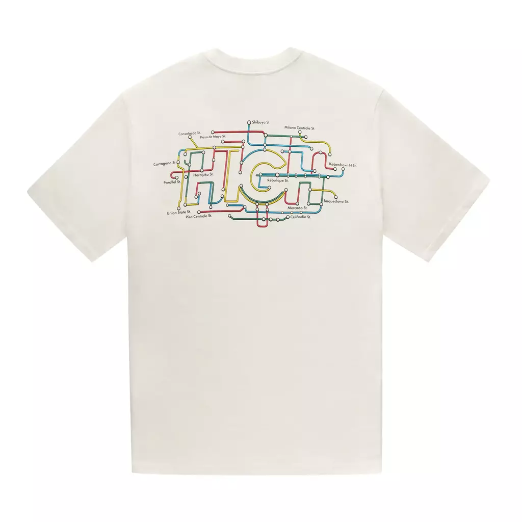Camiseta HIGH Metro - White