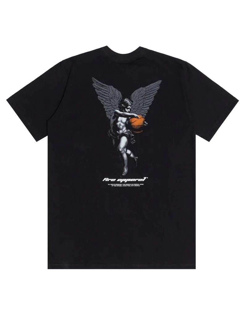 Camiseta Fire Angel - Preta