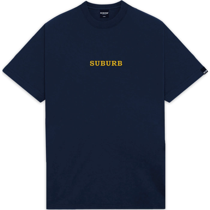 Camiseta Suburb Embroidary - Azul Marinho