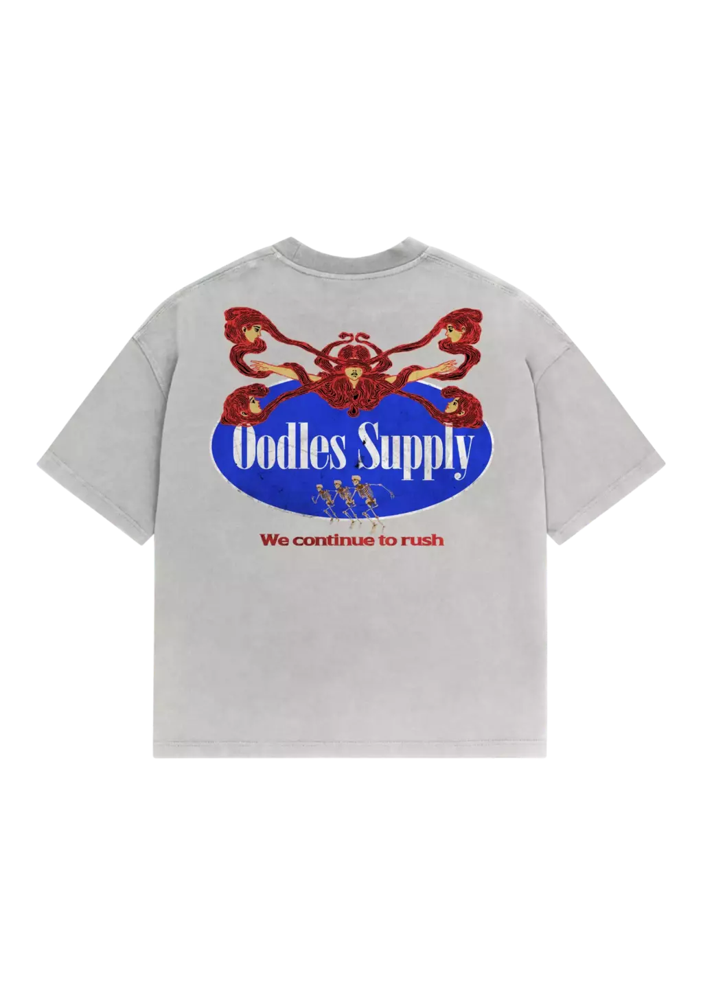 Camiseta Oodles Jellyfish - Off White