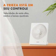 ventilador de mesa portátil, retangular gaabor super silencioso. na internet