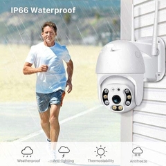 Câmera Speed Dome Ip Full Hd Mais Ptz Wifi Prova De Água 360 Com Varredura Automática - comprar online