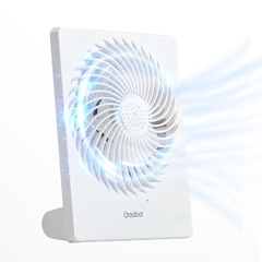 ventilador de mesa portátil, retangular gaabor super silencioso.
