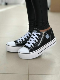Tênis Via Apple Zíper Feminino - Loja Calçados da Moda