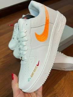 Tênis Nike Air Force Premium Laranja Masculino - comprar online