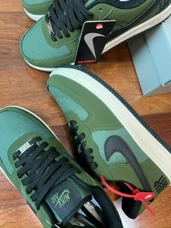 Tênis Nike Air Force Verde Preto Premium Masculino - comprar online