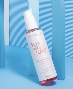 sabonete para pincéis e esponjas let’s clean soap 150ml - vizzela - comprar online