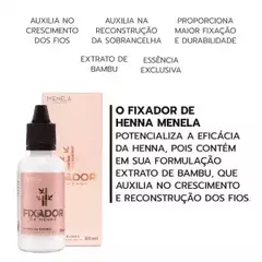 Fixador de henna para sobrancelhas Menela 30ml na internet