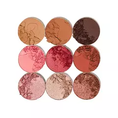PALETA MULTIFUNCIONAL 9 CORES - CONTORNO + BLUSH + ILUMINADOR 9 NECESSÁRIOS! PAM BY PAMELLA Peso líquido: 28,8g - comprar online