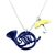 Colar Guarda Chuva e Trompa Azul - How I Met Your Mother