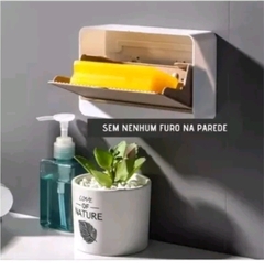 Imagem do Suporte para Sabonete com Fixação Adesiva para Porta