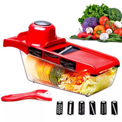 Ralador Slicer de Legumes Mandoline 6 em 1 - Kaufen KF