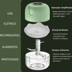 Mini Processador Elétrico de Alimentos Portátil na internet