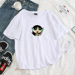 Camiseta Feminina Meninas Super Poderosas Docinho Blusão Aesthetic - comprar online