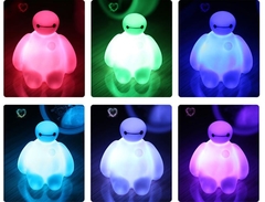 Lâmpada Noturna Fofa Animada Baymax