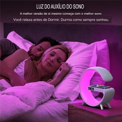 Lumini G - Luminária, Carregador e Som. - comprar online