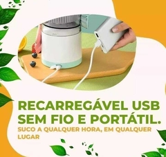 Espremedor Portátil Laranja Limão Suco Fruta Elétrico - comprar online