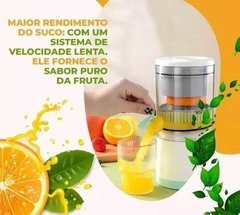 Espremedor Portátil Laranja Limão Suco Fruta Elétrico