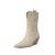 Bota cano curto bordada importada couro legitimo - comprar online