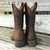 Bota texana masculina couro 356 na internet