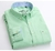 Camisa Masculina Oxford sólida de manga longa Patch Desig - ArizonaShop