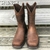 Bota texana masculina couro 356