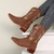 Cowboy Boots Feminino Bordada