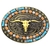 Fivela Americana Feminina Longhorn