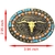 Fivela Americana Feminina Longhorn - ArizonaShop