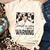 Tshirt feminina western longhorn