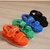 Sandálias de outono femininas de pelúcia com velcro - My House Store