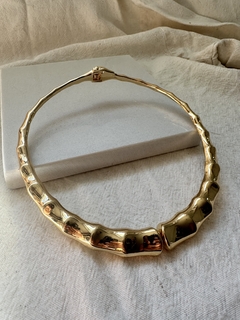 Arco Estruturado Trabalhado Dourado/Prata - Permita-se Acessórios