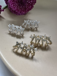 Ear cuff fios Dourado/Prata na internet