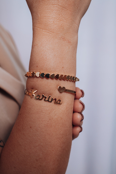 Bracelete Personalizado Nome Coração - comprar online