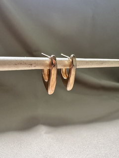 Argola Lisa Dourado - comprar online
