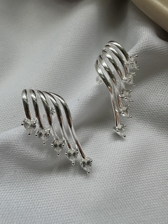 Ear Cuff Corações Dourado/Prata - loja online
