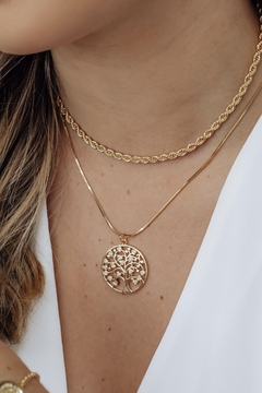 Colar Árvore da Vida Dourado - comprar online