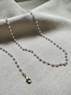 Choker Mini Pérolas Dourado - comprar online