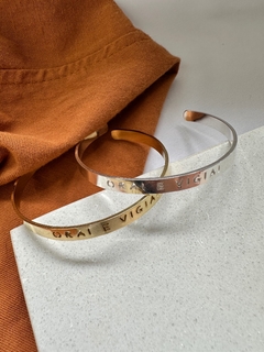 Bracelete Personalizado Nome Reto - comprar online