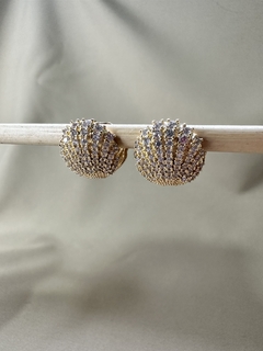 Concha Cravejada Dourado P/M - comprar online