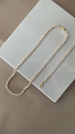Pulseira riviera quadrada