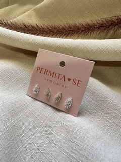 Dupla Mini Gota Prata e Dourada - comprar online