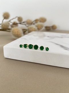 Trio Ponto de Luz Preto/Verde/Esmeralda - loja online