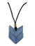 Colar Azul com cordão de seda - comprar online