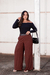 Calça Suzie - Marrom Cafe - loja online