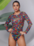 BODY FEMININO MANGA LONGA GOLA REDONDA